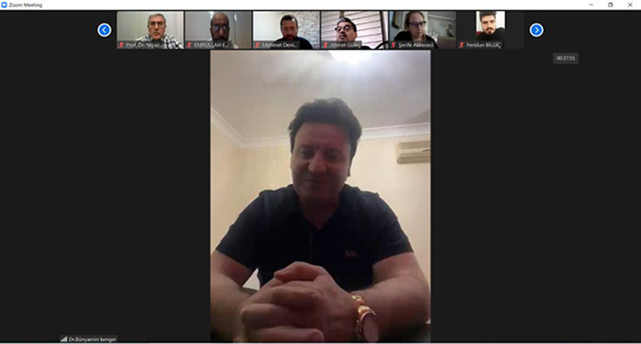 Yüksek okul müdürümüz Sayın Prof.Dr.Orhan ERCAN'ın koordinasyonunda İş insani Dr.Bünyamin KENGER'in katıldığı 